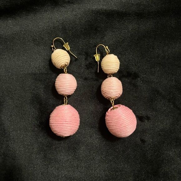 No Brand Jewelry - Pink Ombré Bon Bon Statement Earrings